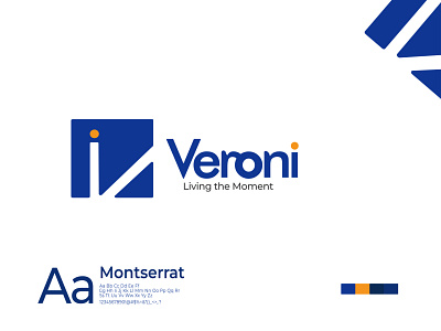 Veroni - Brand Design branding design logo logo presentation typography