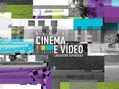 Rumos Cinema e Video brand branding brazil color concept identity logo