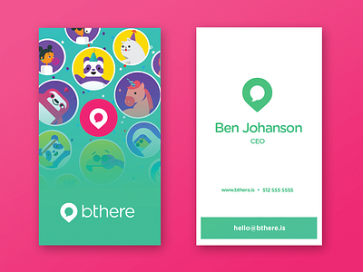 bthere Business Cards