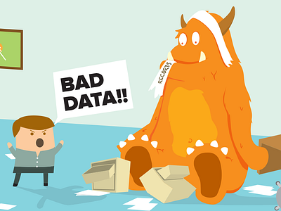 Data Monster 2x data illustration monster