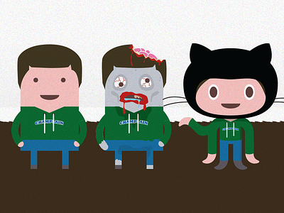 Avatar Outfits 2 avatar character github illustration octocat outfits zombies