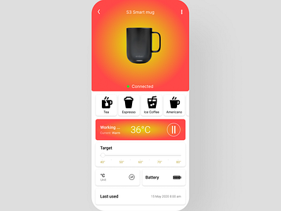 Coffee Cup app