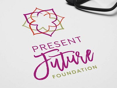 Present Future Foundation - Non-profit Brand Design brand branding design feminine feminine design feminine logo feminine logos logo non profit non profit nonprofit vector