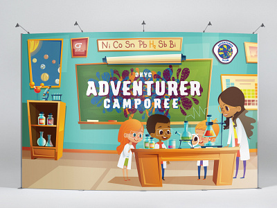 Kids Science Adventurer Camporee Banner