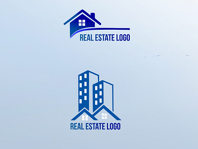 Real Estate Logo design illustration
