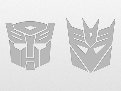 decepticon and autobot logo
