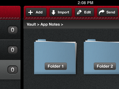 Another unused Design ipad ui