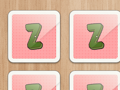 Just playing around with some ideas cards wood zombots