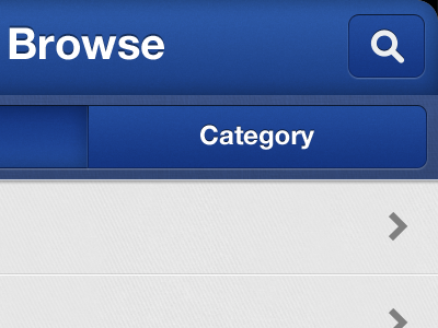 Small Project I Recently finished blue texture ios iphone nav bar