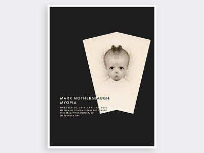 Mark Mothersbaugh Poster Reject merch museum poster print design