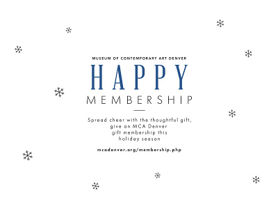 Gift Membership holiday