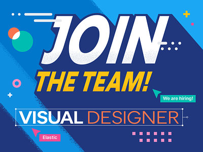 Join the team! branding design designer flat graphic design icon illustration typo typography ui visual
