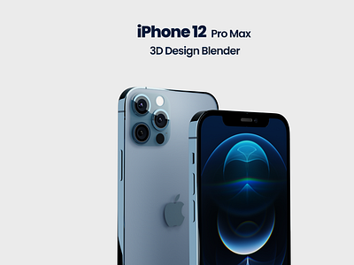 iPhone 12 pro max 3d