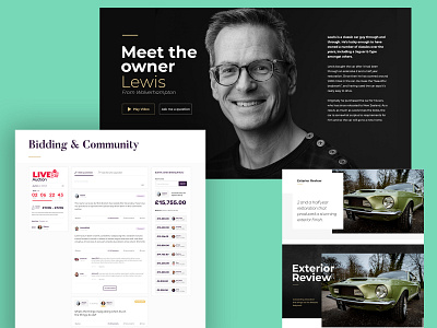 Classic Car Auction Ui / Ux