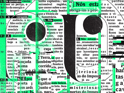 Futurist Manifest ft. Port Vintage cut didonde font futurist glitch green manifest manifesto marinetti onrepeat port vintage vibrant