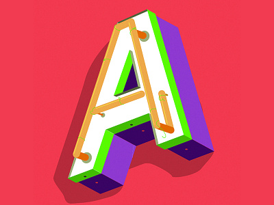 36 Days A 36days a 36daysoftype illustration lettering tipographic type