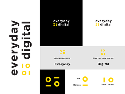 Everyday Digital Logo branding digital everyday logo typography
