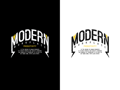 Wall Design: Modern Workplace design digital typography vector wall art