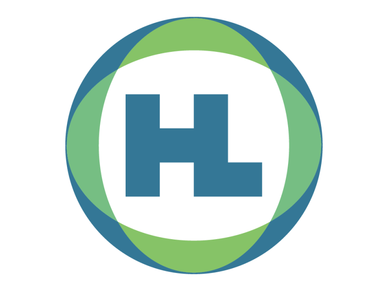 HumanaLingua Logo animation gif logo typography