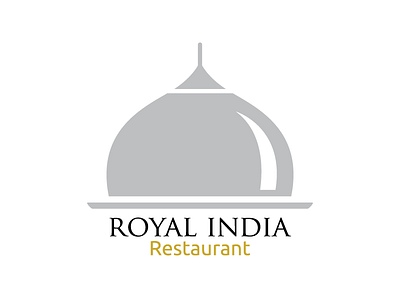 Royal India Restaurant Logo branding concept conceptual identity india logo restaurant