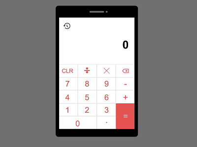 CALCULATOR app design ui ux