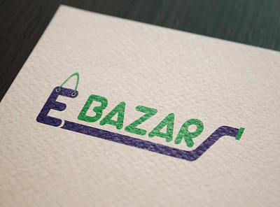 E-Bazar Logo brand logo branding branding logo business logo creative logo design ecommerce logo graphic design logo logo design logo designer minimal logo modern logo online logo professional logo shop logo unique logo