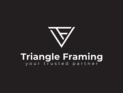 Triangle Framing brand brand logo branding business logo design flat flat logo graphic design logo logo design logo designer minimal minimal logo minimalist minimalist logo modern logo professional logo