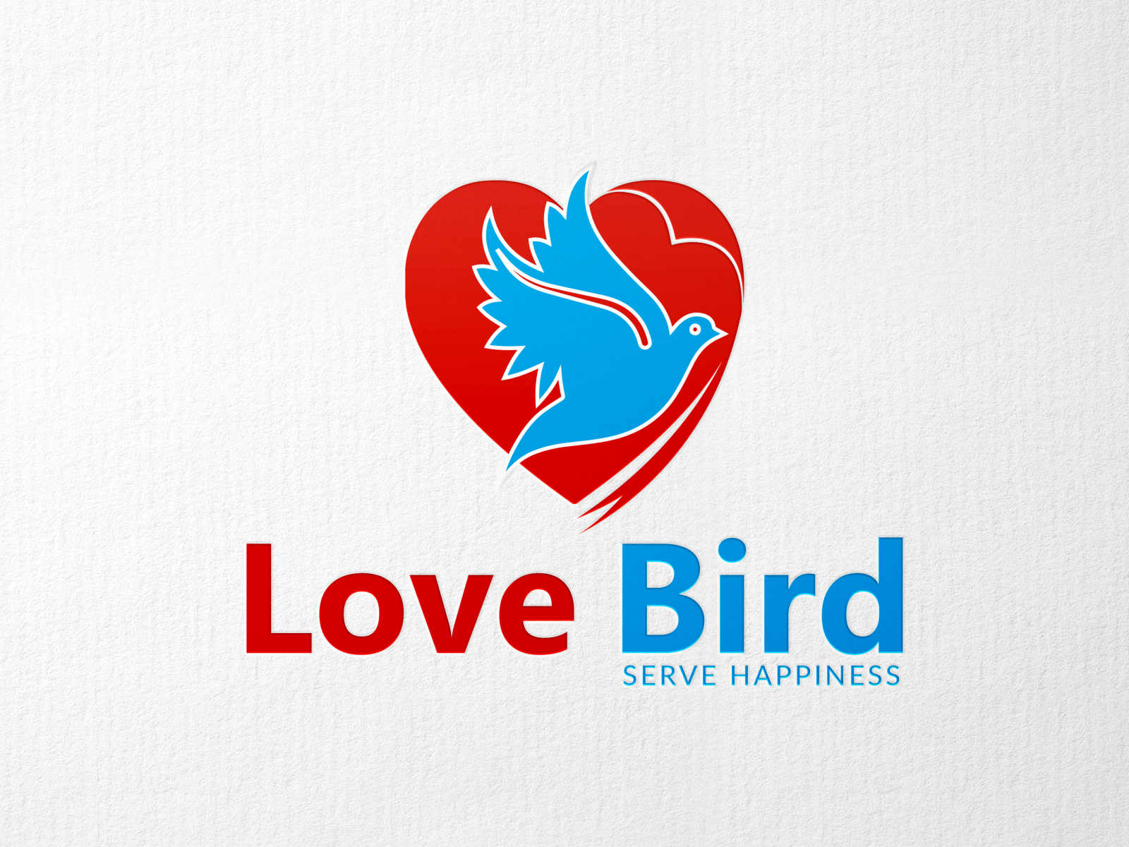 Modern Love Bird Logo Template #288914 - TemplateMonster