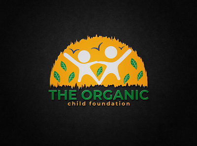 THE ORGANIC child foundation child logo club logo foundation logo logo logo design logo designer minimal logo modern logo organic logo professional logo unique logo