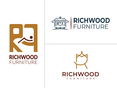 Richwood Furniture attractive logo business business logo business logo design creative logo furniture furniture logo furniture logo design logo logo design logo designer luxury logo minimal logo minimalist minimalist logo modern modern logo modern logo design professional logo unique logo