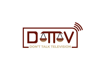 DTTV- A television logo brand brand logo branding branding logo channel logo creative logo laws lawyer lawyer logo logo logo design logo designer logos professional logo television logo tv tv logo unique logo youtube youtube logo