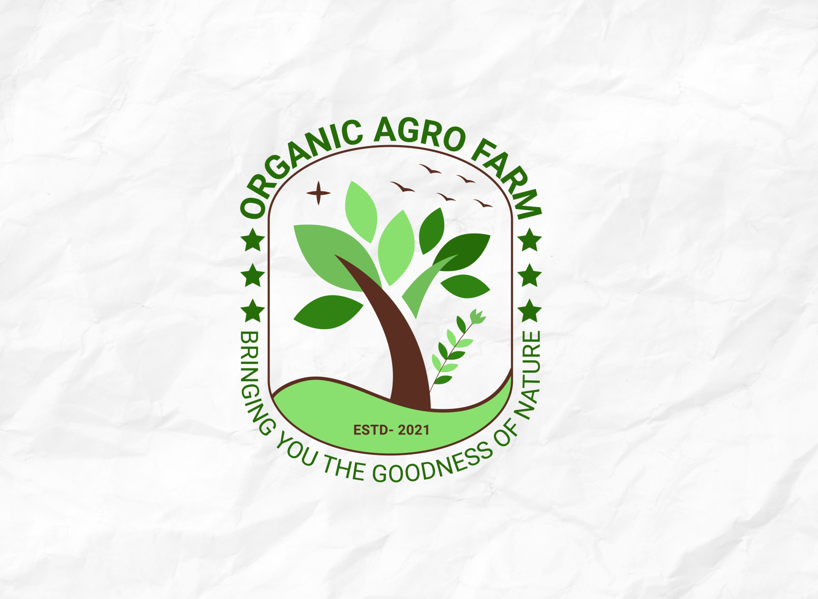 Vector Agriculture and Organic Farm Line Logos Stock Vector - Illustration  of concept, logo: 48909094