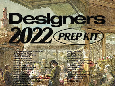 Dirtybarn - Designers 2022 Prep Kit assets design graphic design illustration logo mockup motion graphics psd vector