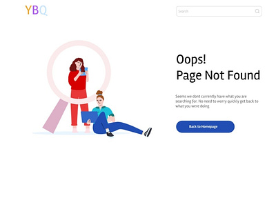 404 error page #dailyUI challenge ui