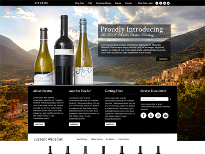 Winedesign niagara ontario webdesign wine winery