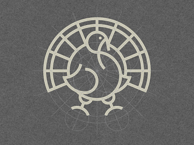 Turkey design icon illustration logo vector