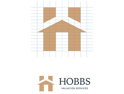 Hobbs Valuation Services branding design icon logo vector