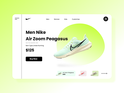 NIKE Product Customization Page app icon branding concept customization daily ui design illustration just do it logo nike product product customisation product customization ui ux vector