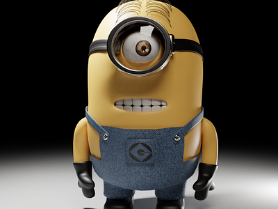 Minions 3d models 3d animation branding design graphic design illustration logo motion graphics ui vector