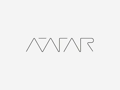 Avatar abstract artist black black and white brand brand identity branding branding and identity concert illustrator letter letter design letterdesign logo logo design music musical simple vector zigzag