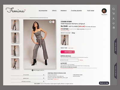 Ecommerce website