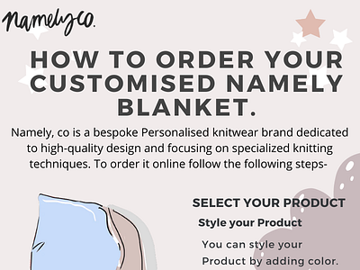 How to Order Customized Baby Blanket baby co