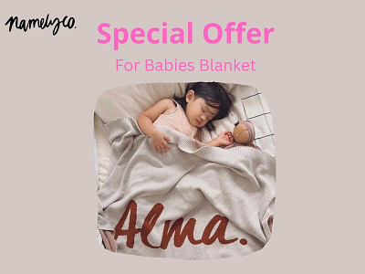 Buy !!! Now Washable Personalised Single Bed Blankets | Namelyco