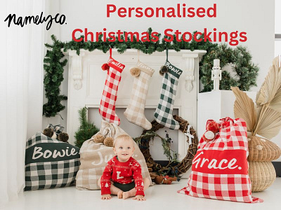 Best Personalised Christmas Stockings | namelyco baby beanies australia baby blankets baby cot blankets baby pillowcases for sale buy baby cot knitted cushion personalised christmas stockings personalised santa sacks