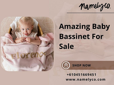 Baby Bassinet For Sale | Personalised Kids Blankets