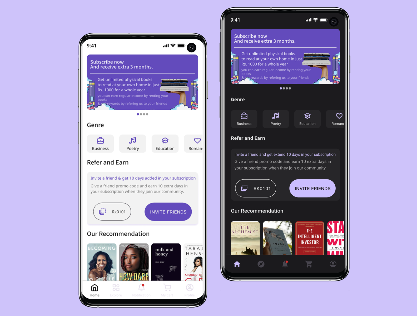 UI Design for Book Ordering App by Yogesh Ojha on Dribbble