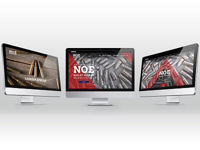 Homepage Banner Design banner design bullets homepage menu design web design
