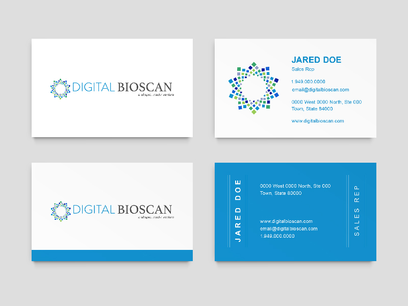 Business Card Design Medical Sales Rep by Sarena M for MatchBack Media