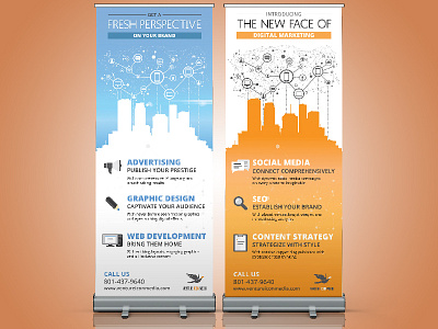 VIM Pull Up Banner Design banner print design pull up banner