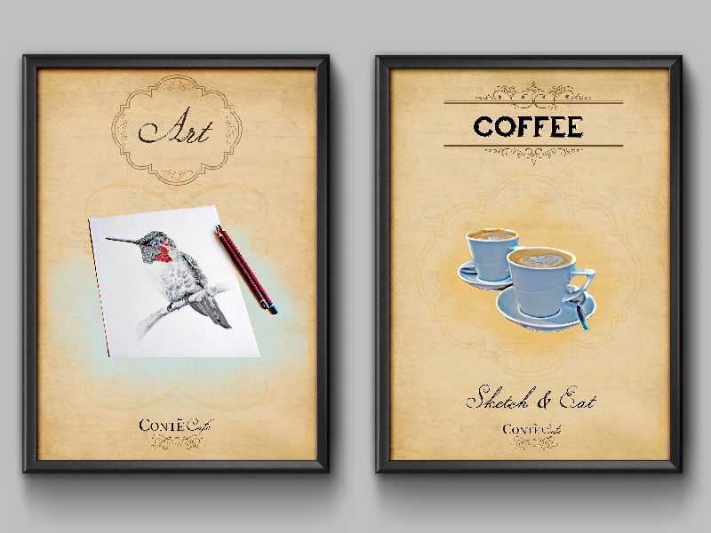 Cafe Boutique Artwork by Sarena M on Dribbble